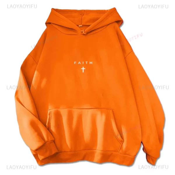 Sweats à capuche à manches longues pour hommes, mémoire de Jésus-Christ, streetwear religieux, sweat à capuche intéressant, vêtements à motifs, sweat régulier – Image 11