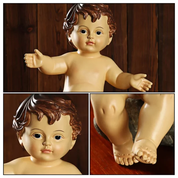 Figurine de jésus pour bébé, décoration de bureau, ornement de table, jésus – Image 15