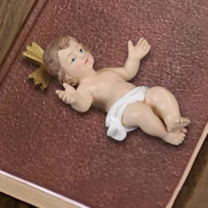 Statue de Jésus pour armoire, ensemble de cadeaux d'anniversaire, artisanat de la Nativité, bibliothèque de bureau