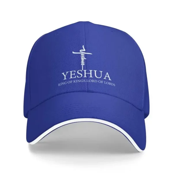 Casquette de Baseball personnalisée Yeshua jésus chrétien, Protection solaire pour femmes et hommes, réglable, Religion, foi, chapeau de papa, automne – Image 14