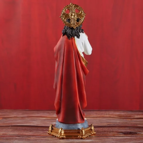 Figurine religieuse de Jésus pour la décoration, artisanat en résine, fournitures d'église, sculptures intensifiées pour la maison, 1PC, 20 cm, 30cm – Image 4
