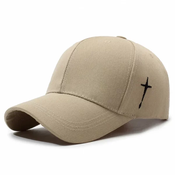 Casquettes de Baseball unisexes avec broderie croisée latérale, chapeaux décontractés réglables pour l'extérieur, chapeau de protection solaire, printemps et automne – Image 10