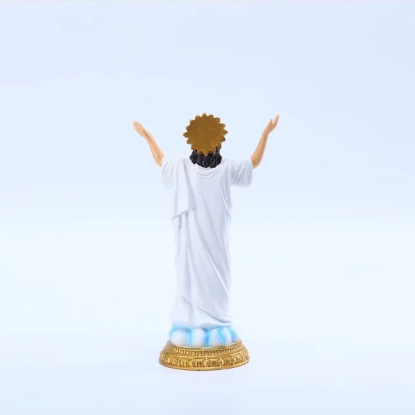Statue du Saint-Christ, allélia il est levé, 1 pièce, 8 pouces, Figurine de résurrection, décoration automatique – Image 11
