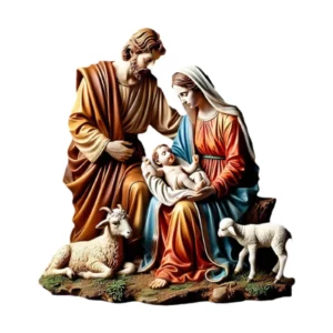 Vierge Marie et Jésus Statue Cadeaux de Noël Nativité FigAuckland pour la Grande-Bretagne