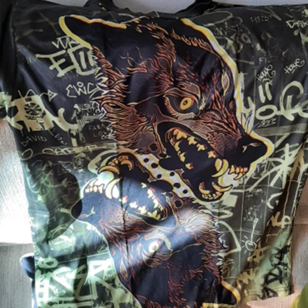 Jésus Christ croix 3d imprimé T-shirt hommes T-shirt Design classique décontracté à manches courtes surdimensionné rue mode t-shirts amples hauts – Image 15