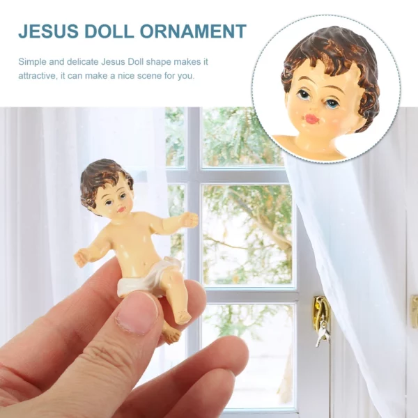 Figurine de jésus pour bébé, décoration de bureau, ornement de table, jésus – Image 24