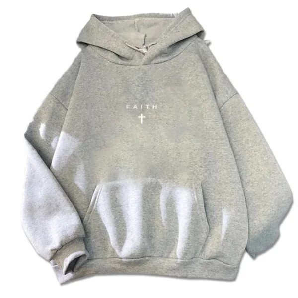 Sweats à capuche à manches longues pour hommes, mémoire de Jésus-Christ, streetwear religieux, sweat à capuche intéressant, vêtements à motifs, sweat régulier – Image 3