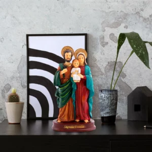 Statue de la Sainte Famille de Jésus, Figurine Artisanale à Collectionner, Sculpture de Scène de la Nativité pour Salon, Décoration de Bureau à Domicile, Ornement