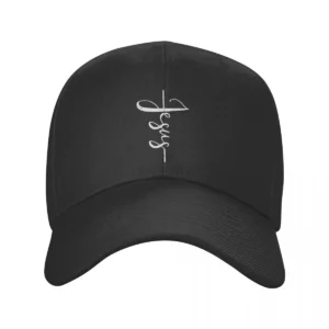 Casquette de Baseball Punk Unisexe, Jésus-Christ sur la Croix, Dieu, Adulte, Chrétien, Réglable, Chapeau de Papa, Femmes, Hommes, Hip Hop, Chapeaux Snapback