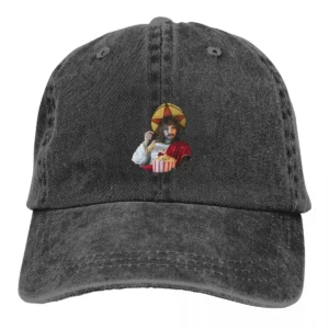 Villanelle-Casquette de baseball avec pop corn Killing Eve Season, casquette à visière, chapeaux d'ombre de soleil de Jésus, hommes et femmes