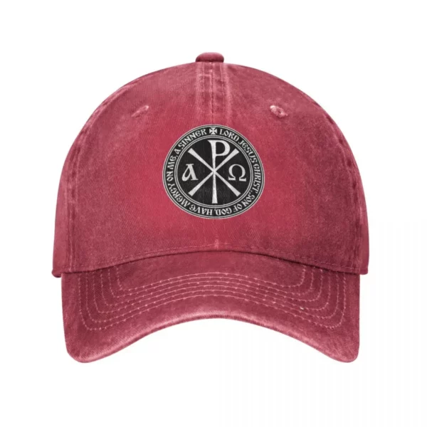 Casquette de baseball vintage avec prière de Jésus orthodoxe pour hommes et femmes, DistMurcia, délavée, snapback, chapeaux d'entraînement en plein air – Image 7