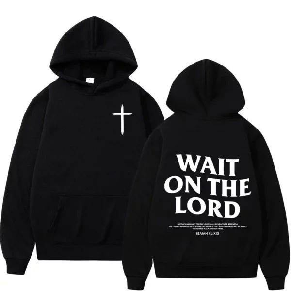 Sweat-shirt à capuche pour hommes et femmes, de haute qualité, à la foi chrétienne de jésus sur la peur, verset de la Bible, pulls Vintage à la mode, Streetwear – Image 23