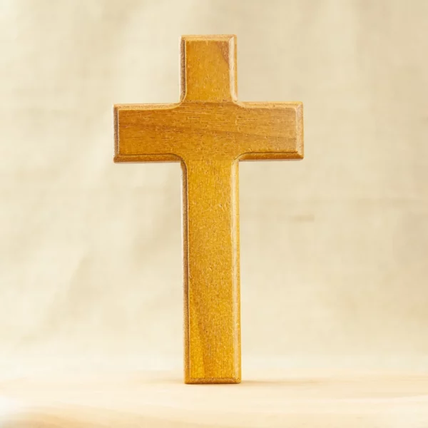 Croix religieuse en bois pour la décoration de l'église, croix chrétienne de naissance, cadeau religieux, pasteur et évêque, rituel religieux, deux tailles – Image 4