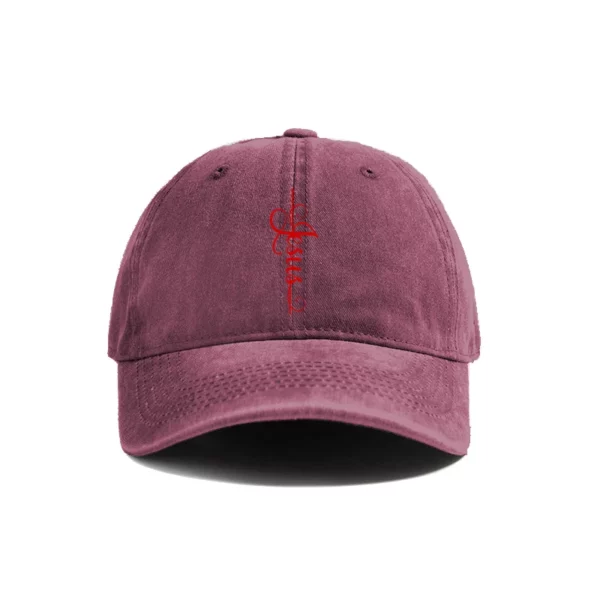 Jesus Cross Baseball Cap Summer Jesus Christ sur la croix God DistMurcia Dad Hats Men Outdoor Réglable Cotton Caps MZ-004 – Image 21