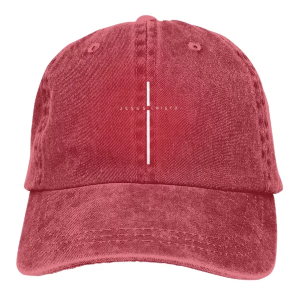 Casquette de Baseball avec croix de jésus Christ pour hommes et femmes, chapeau de camionneur réglable, chapeau de papa noir, chapeau à rabat – Image 13
