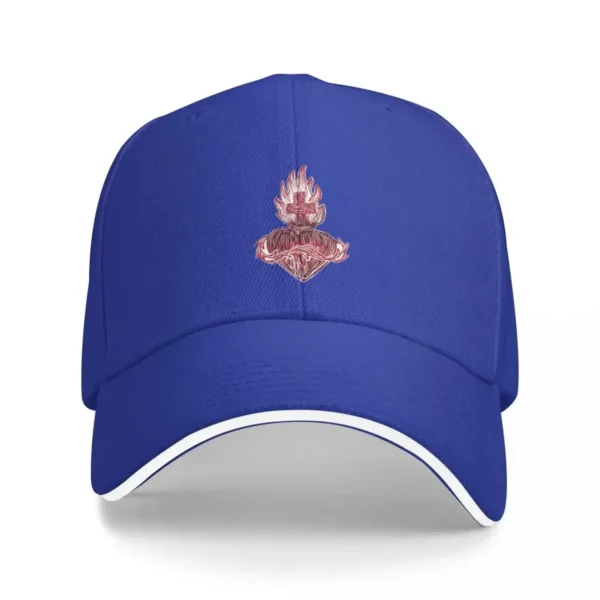 Casquette de baseball du Sacré-Cœur de Jésus pour hommes et femmes, casquette de golf, chapeau derby, casquette militaire, marque de luxe – Image 9