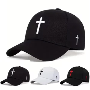 Casquettes de Baseball unisexes avec broderie croisée, chapeaux décontractés réglables pour l'extérieur, chapeau de protection solaire, printemps et automne