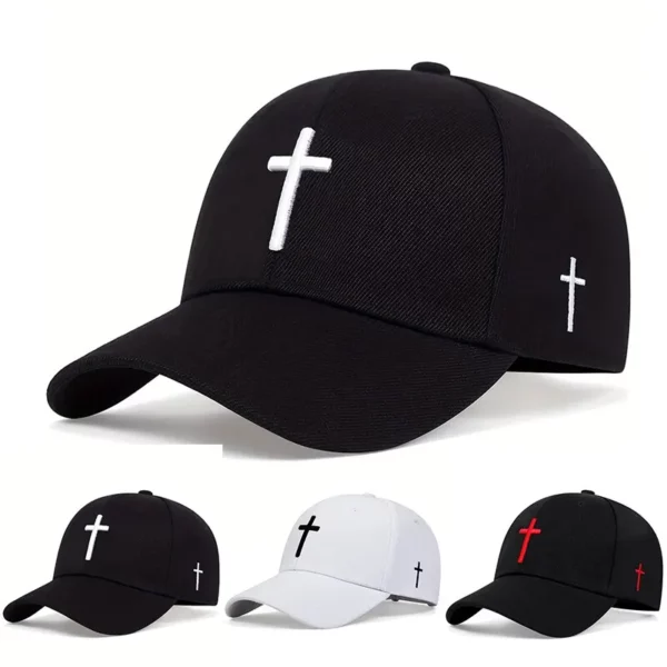 Casquettes de Baseball unisexes avec broderie croisée, chapeaux décontractés réglables pour l'extérieur, chapeau de protection solaire, printemps et automne