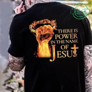 Jésus Christ dos impression pour hommes T-Shirt mode graphique hauts cadeau pour chrétien jésus Streetwear hommes surdimensionné Y2k vêtements