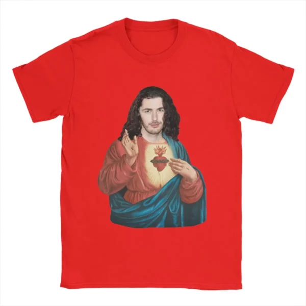 T-shirt Hozier As Jesus pour hommes et femmes, tenue de chanteur cool, t-shirt en coton, t-shirt créatif, meme drôle, nouveauté – Image 12