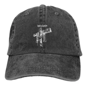 Casquettes de Baseball avec croix de jésus Christ, casquette à visière, pare-soleil pour hommes