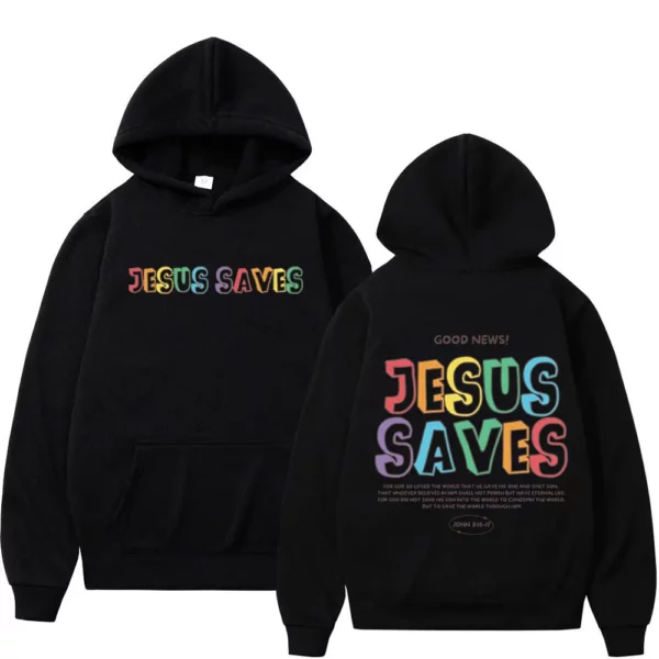 Sweat-shirt à capuche pour hommes et femmes, de haute qualité, à la foi chrétienne de jésus sur la peur, verset de la Bible, pulls Vintage à la mode, Streetwear – Image 28