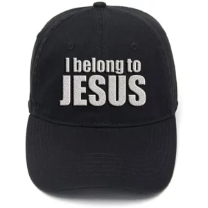 Lyprerazy j'appartiens à jésus coton lavé réglable hommes femmes unisexe Hip Hop Cool troupeau impression casquette de Baseball
