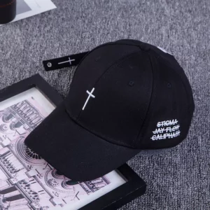 Casquette de baseball brodée en croix pour hommes, casquette pare-soleil brodée incurvée, casquettes arrière, chapeaux hip hop, chapeaux masculins, extérieur, dame, 6A, nouveau