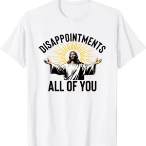 T-shirt humoristique pour homme, humoristique et personnalisé, avec impression graphique de Jésus et de la foi chrétienne