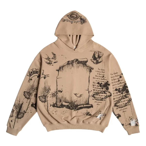 Sweat à capuche à motif 3D pour hommes et femmes, sweat à capuche décontracté avec impression de Jésus-Christ, chemise à manches longues, mode de rue, sweat à capuche de sport – Image 4