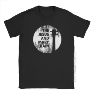 Vierge Marie la chaîne de jésus et de la marie T-Shirt homme Hipster pur coton homme T-Shirt t-shirts de base col rond T-Shirt hauts normaux