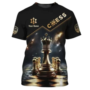 Offre spéciale 3d imprimé échecs T-shirt hommes nouveau col rond manches courtes t-shirts échecs graphique T-shirt printemps été surdimensionné t-shirts