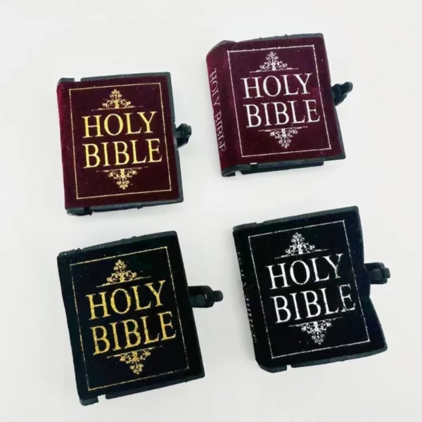 Mini porte-clés pendentif Bible fait à la main, ornement de porte-clés, petit nettoyage, fait à la main, saute, cadeaux d'anniversaire – Image 12