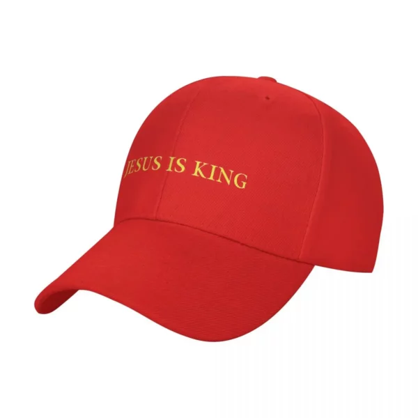 Casquette de baseball Jesus Is King Kanye West, casquettes de soleil de sport pour adultes, chapeau de papa, casquettes Snapback réglables, casquette de camionneur, casquette d'été – Image 9