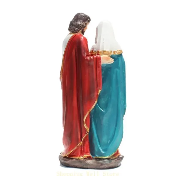 Kx4b religieux jesus familial statue bourse ornement résine statue figurine for Creative sculpture for intérieur décor intérieur