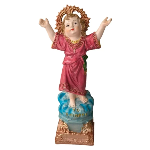 Divino Nino Jésus Figurines Cadeaux religieux pour salon Armoire Église – Image 8