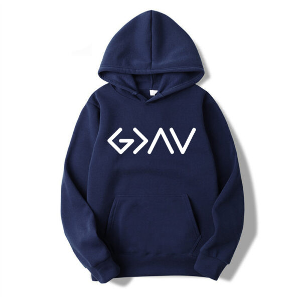 Sweat à capuche chrétien, Dieu est plus grand, STORThe High and Low, Bible, cadeau d'amant de Jésus, sweats à capuche de Jésus, pull de foi – Image 17