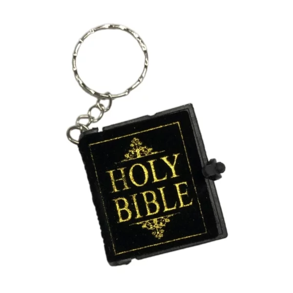 Mini porte-clés pendentif Bible fait à la main, ornement de porte-clés, petit nettoyage, fait à la main, saute, cadeaux d'anniversaire – Image 9