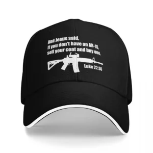 Jésus dit Ar-15 conception respirante hommes chapeaux casquette de Baseball casquette de Baseball hommes