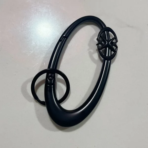 Y2K – mousqueton croisé, porte-clés, Crucifix religieux, fermoir Grunge, Clip, cadeau EDC, papa, petit ami, hommes, Camping, randonnée, grimpeur en plein air – Image 29