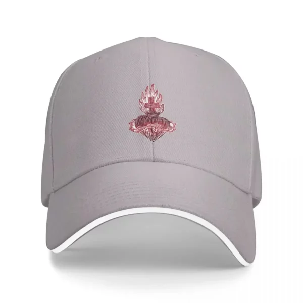 Casquette de baseball du Sacré-Cœur de Jésus pour hommes et femmes, casquette de golf, chapeau derby, casquette militaire, marque de luxe – Image 10