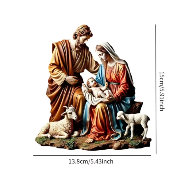 Vierge Marie et Jésus Statue Cadeaux de Noël Nativité FigAuckland pour la Grande-Bretagne – Image 6