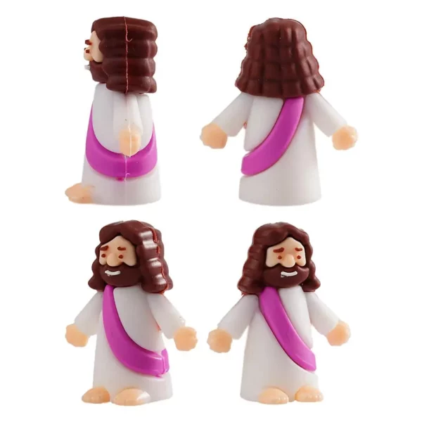 Mini beurres classiques du Christ Sauveur de Jésus pour Pâques, jouet artisanal décoratif pour l'école du dimanche, 24/50/60 pièces – Image 5