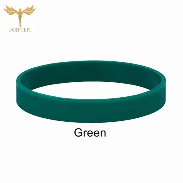 Bracelets en acier inoxydable avec symboles de poisson de Jésus, bijoux de religion chrétienne Lchthus, bracelet en caoutchouc coloré, bracelets simples – Image 16