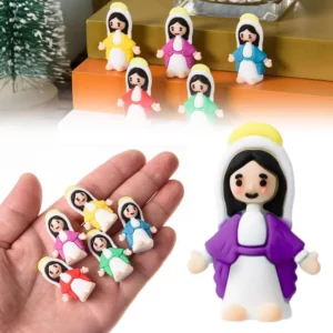 Jésus Pâques Ornement Petit Jésus Figurines Mini Jésus Figurines Jésus Figurines Cadeaux Figurines Miniatures Cacher et Seek 50pcs
