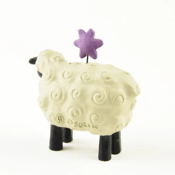 J'aime jésus le seigneur est mon berger mignon petit mouton sur Table résine décoration salon décoration de la maison cadeau d'anniversaire – Image 10