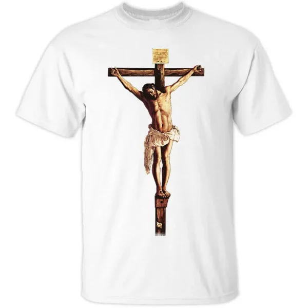 T-Shirt chrétien, gothique, cœur sacré de jésus, Christ – Image 10