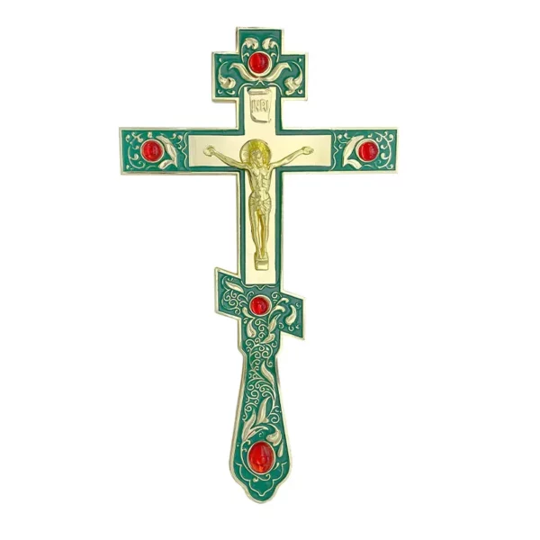 ANE ES COLGANTE-Croix Orthodoxe de Jésus Nina ifix, Décoration d'Église, Décor Chrétien, Fournitures Religieuses Russes – Image 2