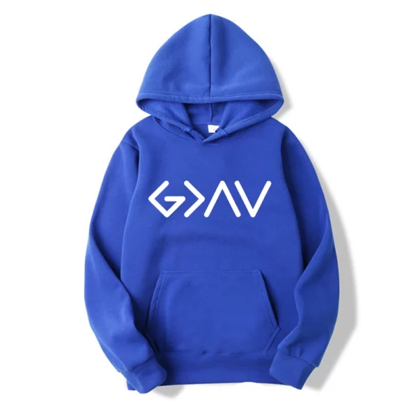 Sweat à capuche chrétien, Dieu est plus grand, STORThe High and Low, Bible, cadeau d'amant de Jésus, sweats à capuche de Jésus, pull de foi – Image 19