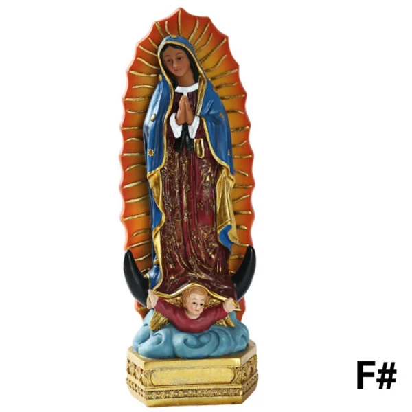 Sculpture de la Sainte Vierge Marie, 1 pièce, figurine de statue de Notre Dame de Lourds – Image 15